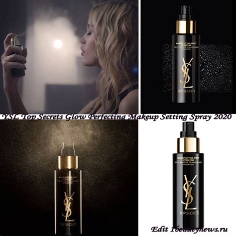 ysl setting spray review|Setting Spray: Top Secrets Glow Perfecting Mist .